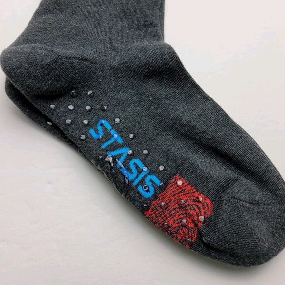 Voxx Life Stasis Neuro Socks Wellness Gripper Crew Size M (Wo 7.5-11, M 6-9) - Picture 2 of 4